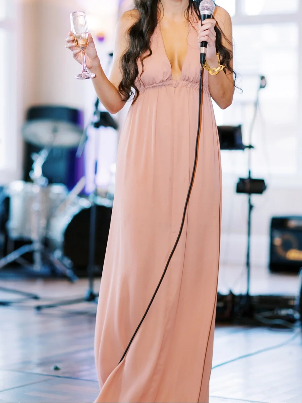 Show Me Your Mumu Jasmine Halter Maxi Dress Small Like New